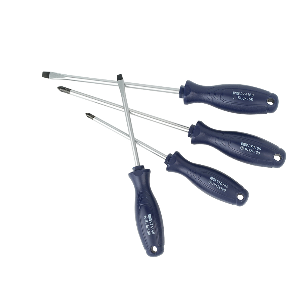 单色柄一字头旋具