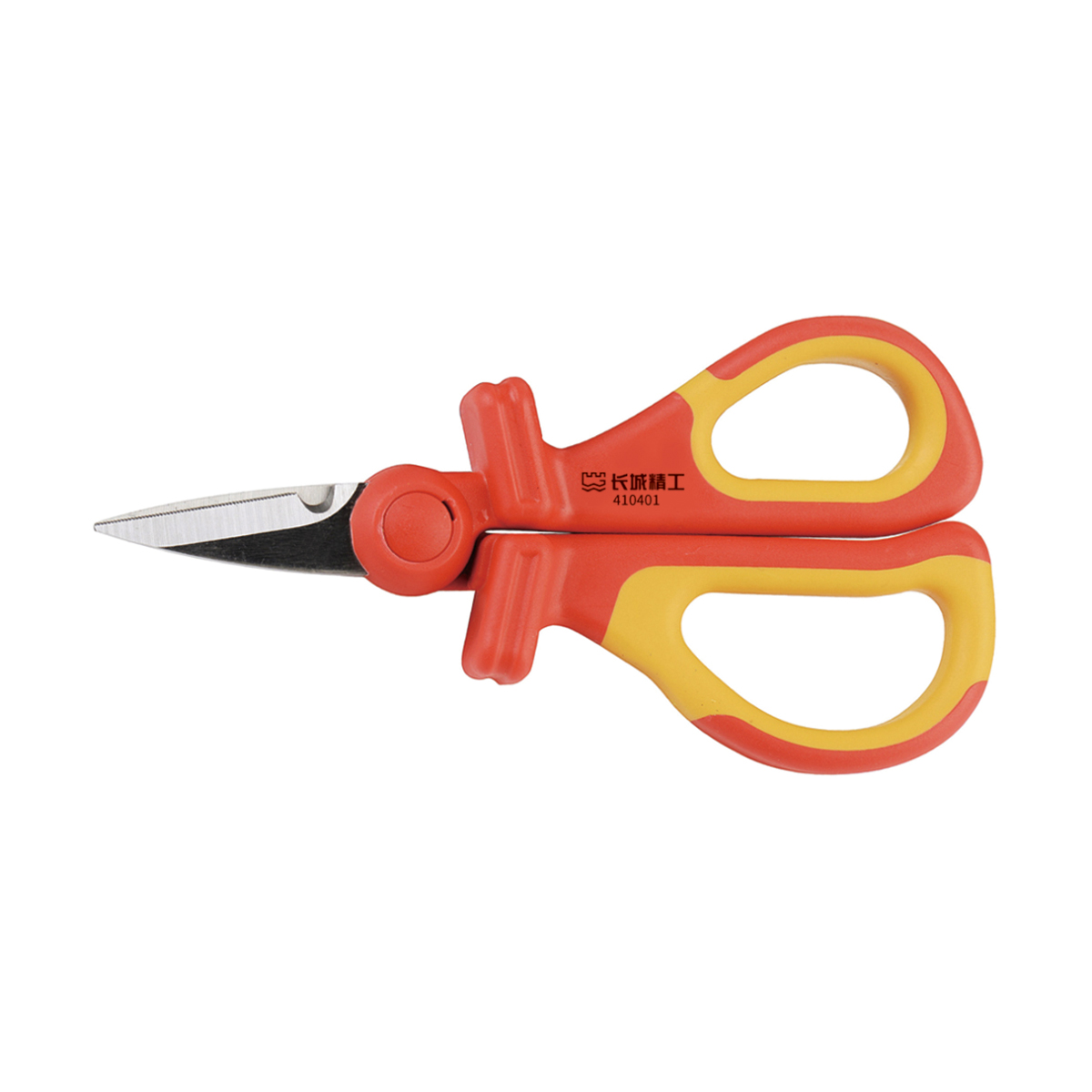 双色VDE绝缘电工剪刀