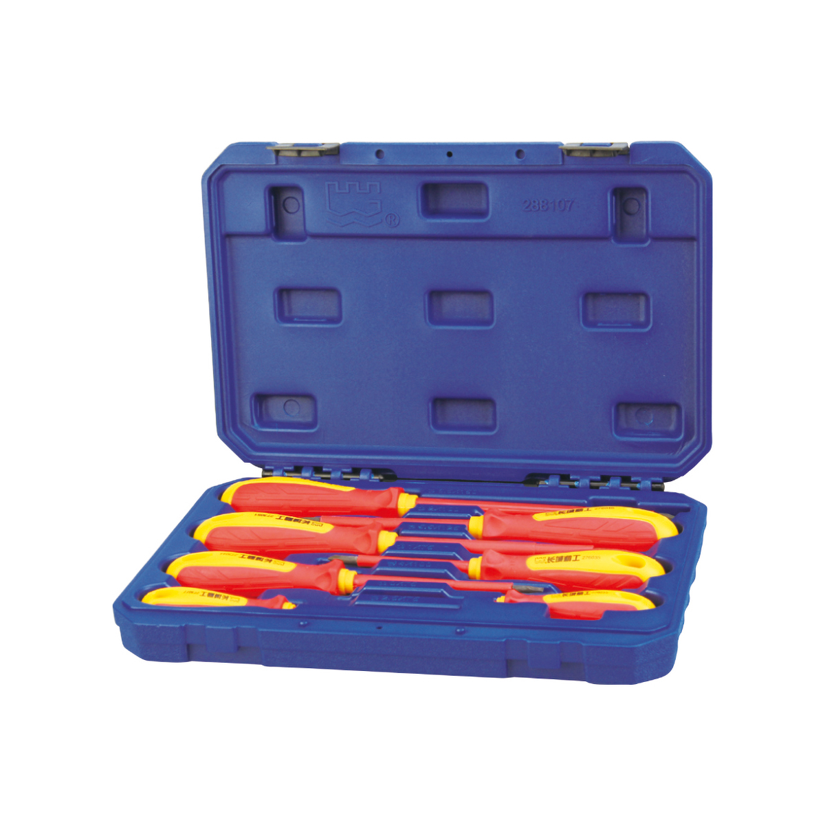7pcs VDE 绝缘旋具塑盒组套