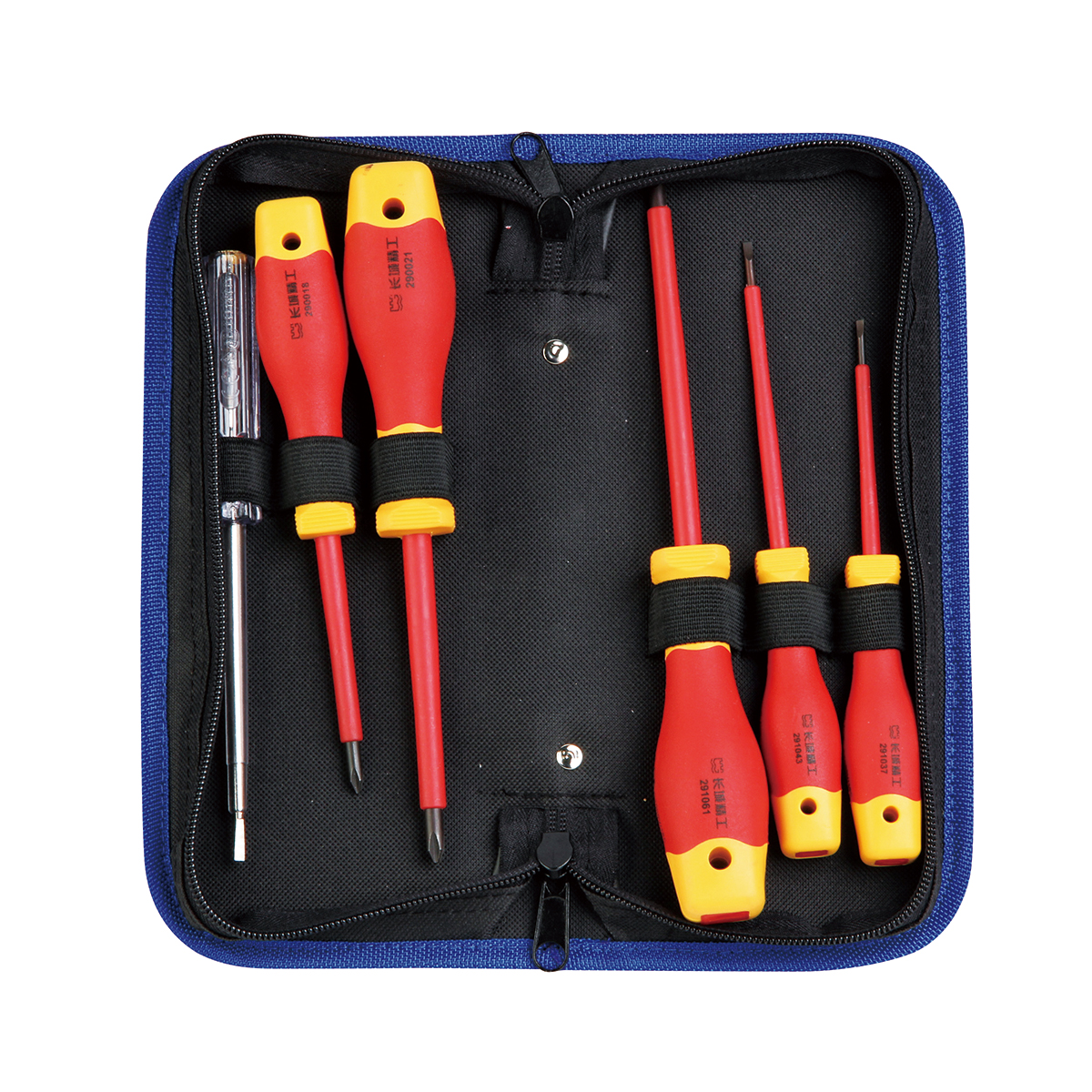 6 件绝缘螺丝批组合工具（牛津包）