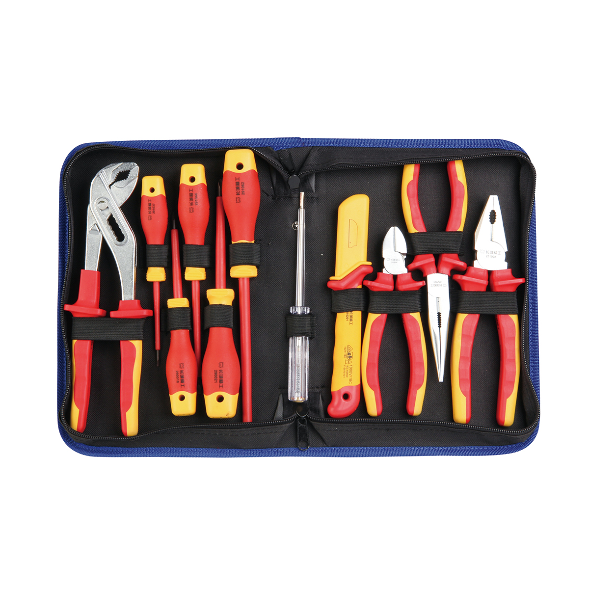 11 件绝缘电工组合工具（牛津包）